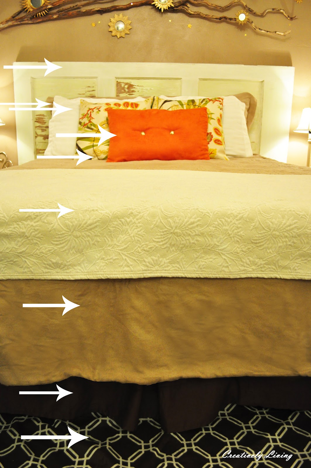 Inexpensive Tips on Bedroom Focal Walls Creatively Living Blog