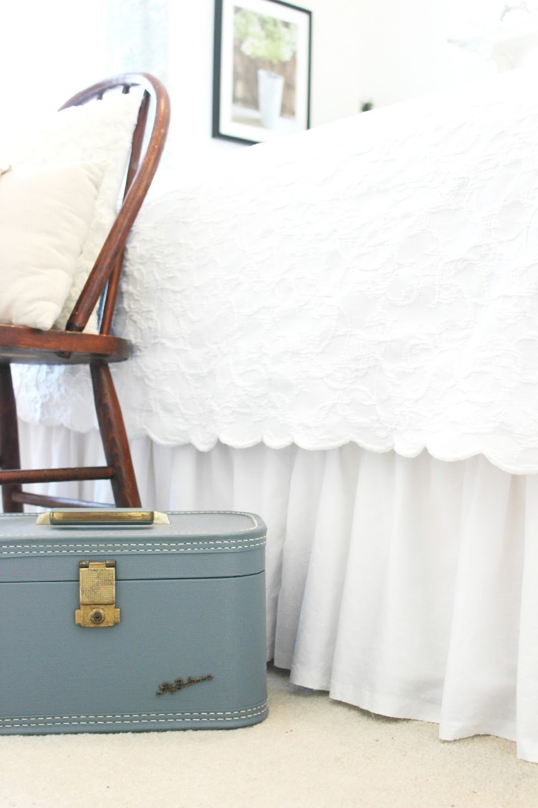 Happy At Home How To Update A Basic Bedskirt