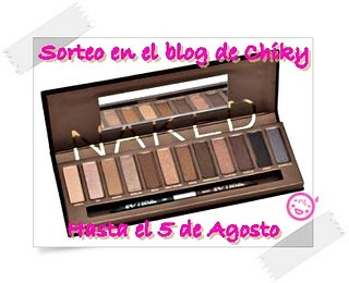 Sorteo en el blog de Chicky