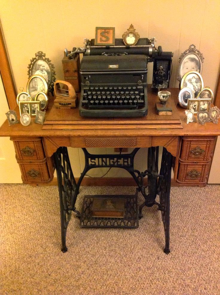 The Vintage Phoenician Decor Spotlight Antique Typewriters