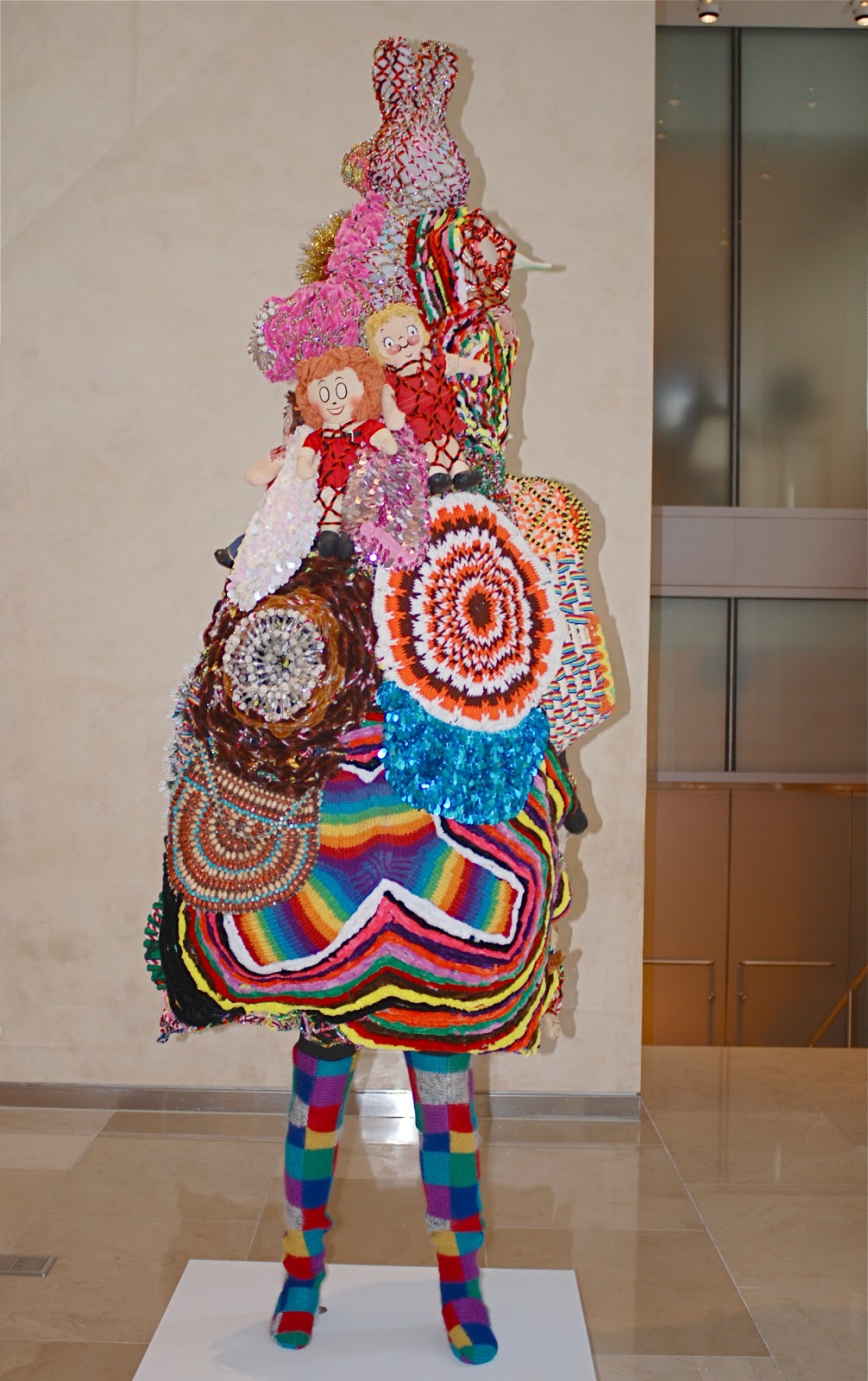NYC ♥ NYC The Art of Fabric Sculpture "Soundsuit" by NICK CAVE at