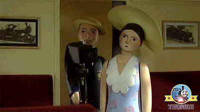 The Duke and Duchess taking charming valley photograph pictures onboard red deluxe railway carriage