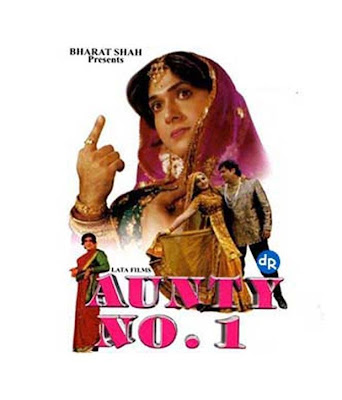Poster Of Bollywood Movie Aunty No 1 (1998) 300MB Compressed Small Size Pc Movie Free Download worldfree4u.com