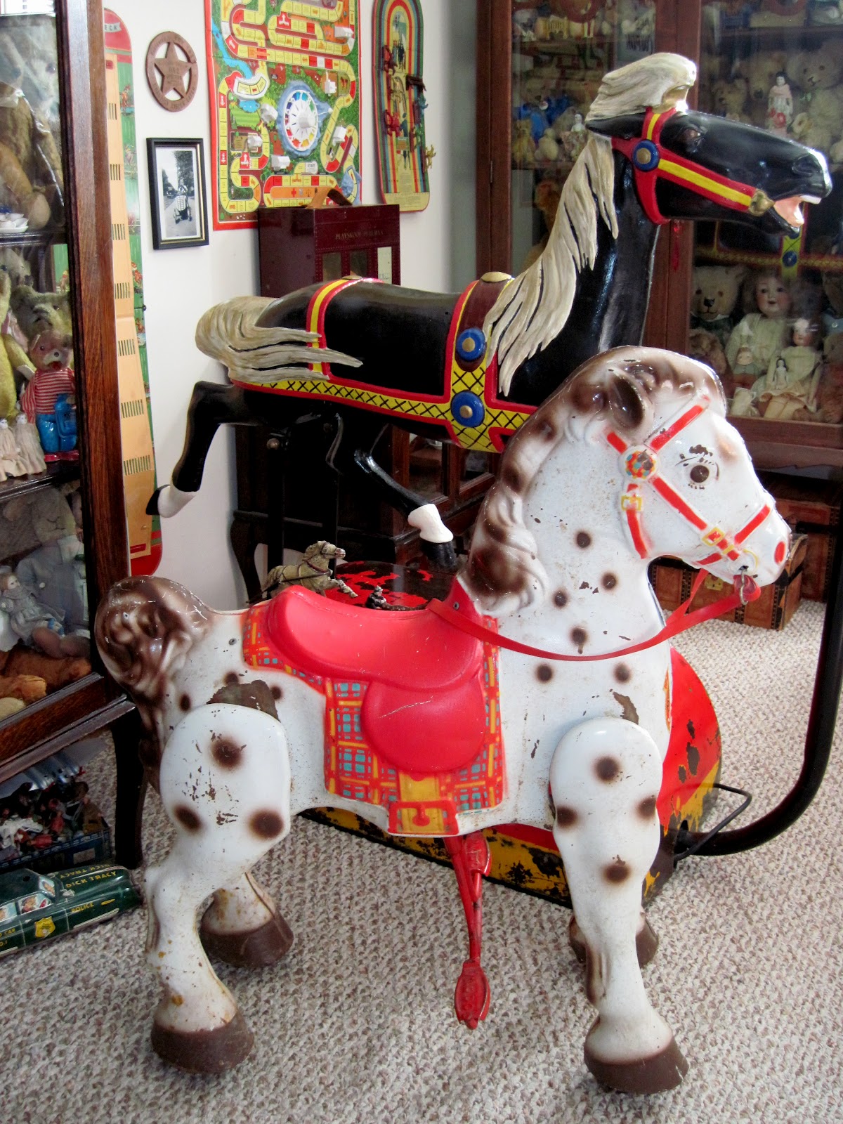 mobo bronco metal hobby horse