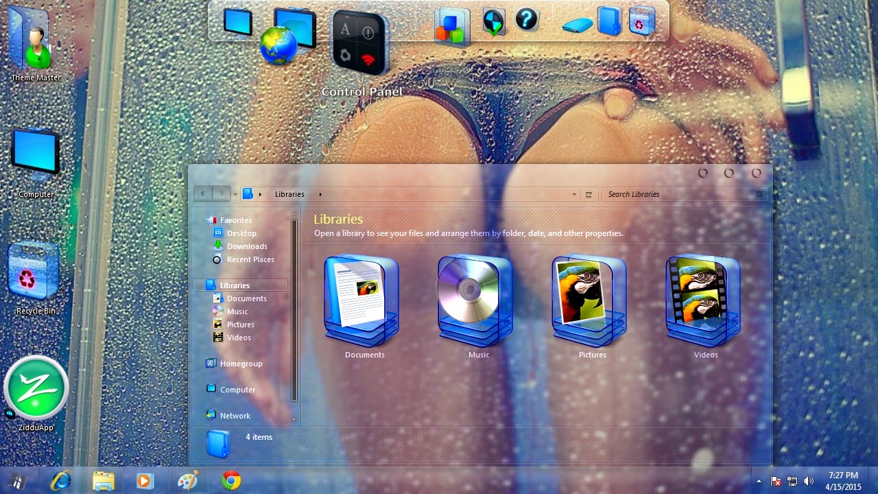 Sexy Aero Glass Transformation Pack for your Windows 10 How to use Sexy Aero Glass Transformation Pack on my laptop