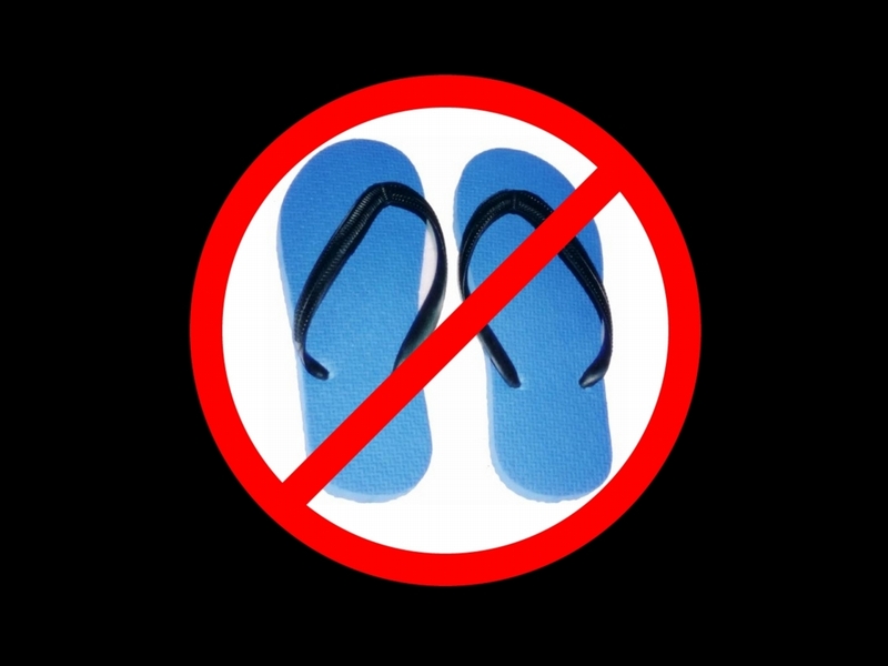 Manners at Work Flip Flops are for Lifeguards Proper Summer Work Attire