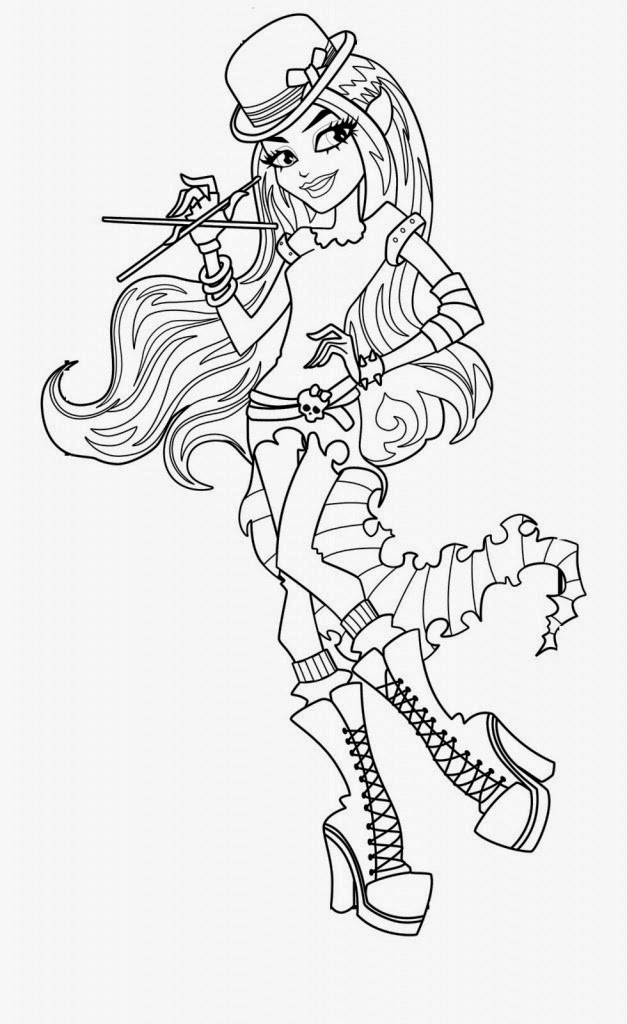 desenhos para colorir das monster high desenhos para colorir