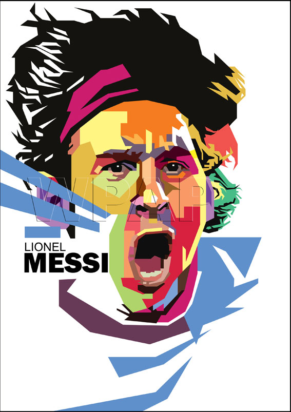 titoyudhystira Wedha Pop Art Portrait (WPAP)