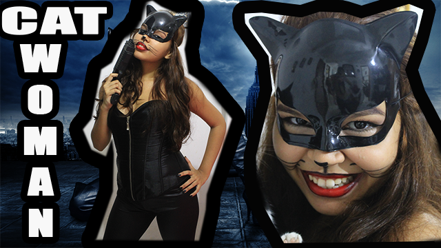 Fantasia improvisada, fantasia mulher gato, mulher gato como fazer