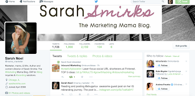 Instagram, Facebook, Bloglovin, Twitter, & website traffic growth strategy by Sarah Smirks.