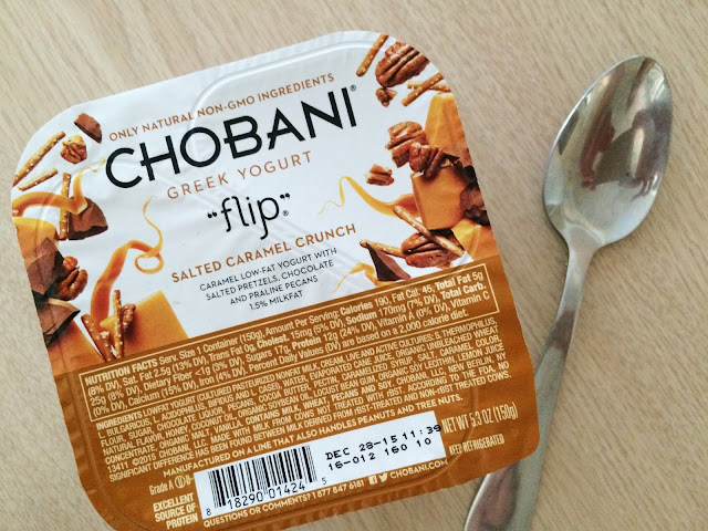 Chobani Salted Caramel Crunch Flip Yogurt
