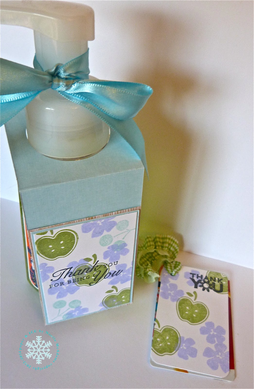 paper & ICE Teacher Gifts (Bath and Body Works hand soap with