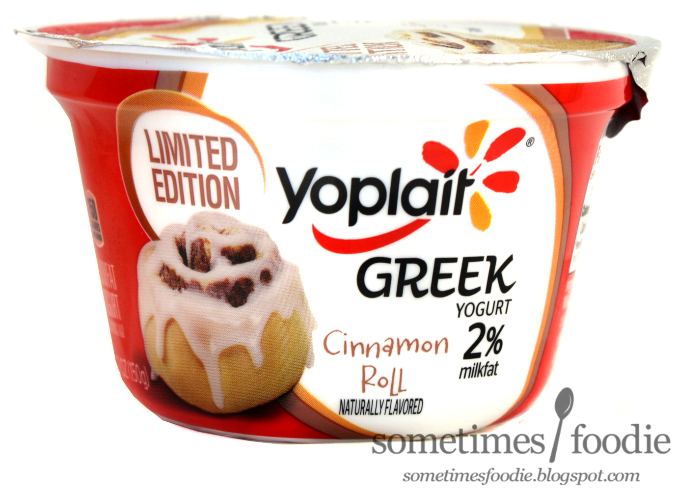Sometimes Foodie Limited Edition Yoplait Cinnamon Roll Greek Yogurt
