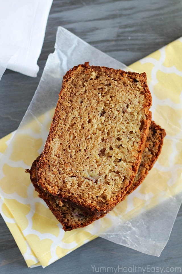 healthy banana bread yummy