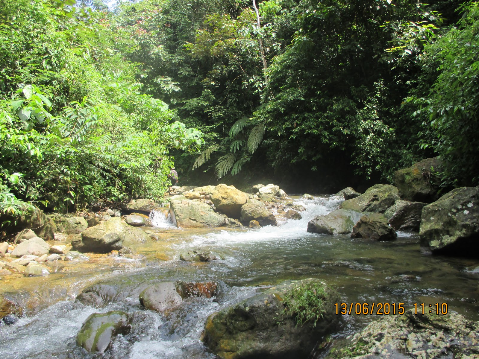 Suasana Sungai Simbelang Di Wisata Batu Katak Suasana Sungai Simbelang Di Wisata Batu Katak