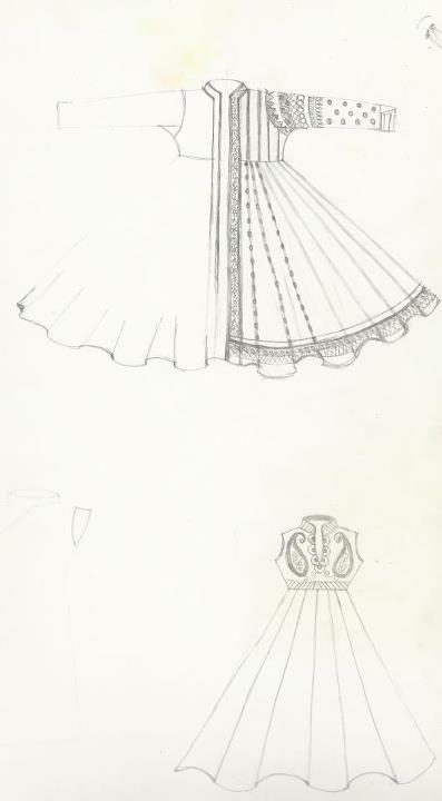 latest dress design sketches
