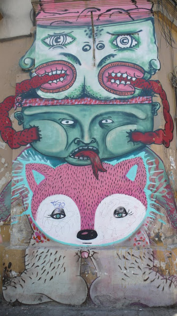 street art santiago de chile barrio yungay barrio brasil arte callejero
