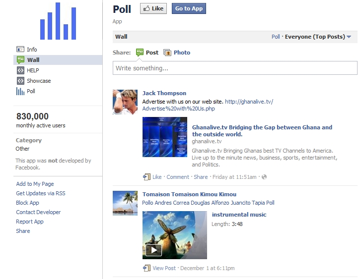 How to Create Polls On Facebook Profile or Facebook Fan Page | Dawn