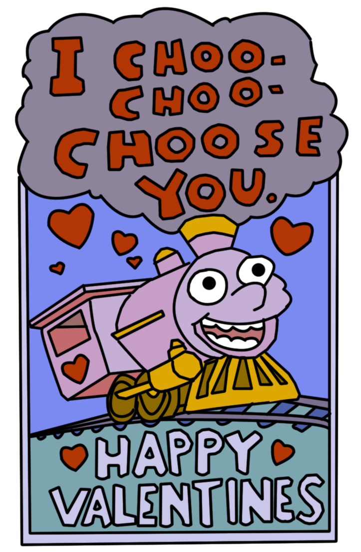 simpsons valentines card blobby s three simpsons valentines card blobby s three