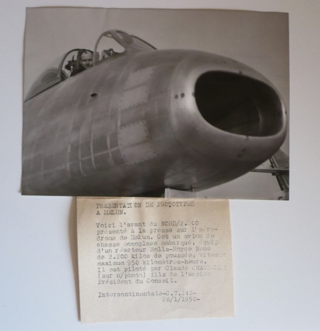 prototype SNCAN Nord 2200 N°01 Société Nationale de Construction Aéronautique du Nord