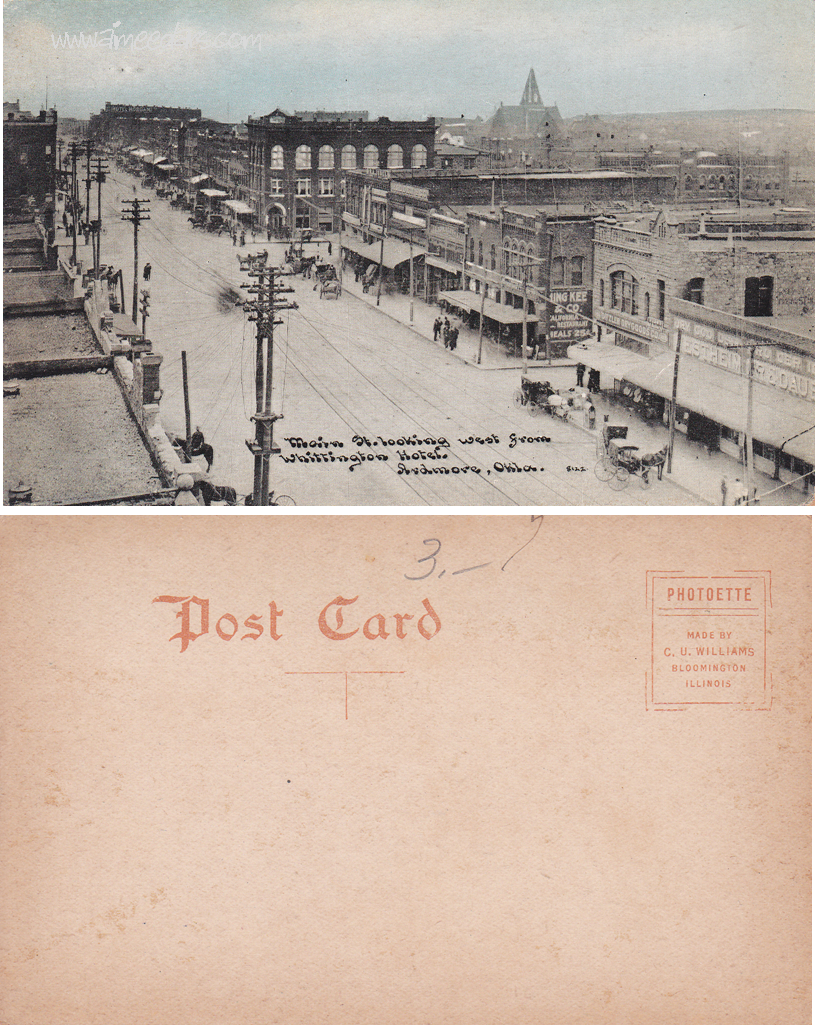 Aerial View of Ardmore, Oklahoma The Postman Loves Me