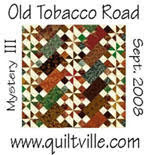 mystery quilt old tobacco road