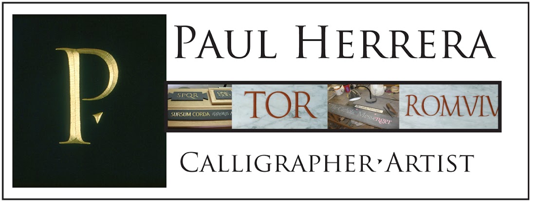 Paul Herrera Calligrapher-Artist