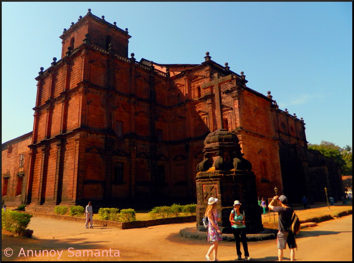 Old Goa Monuments - Basilica of Bom Jesus