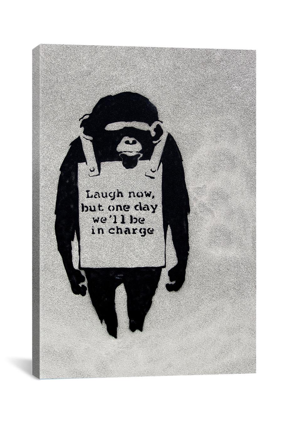 Banksy Laugh Now