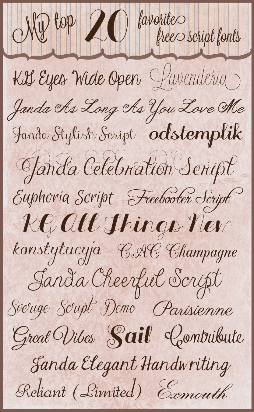 5 favorite fonts with glyphs 5 favorite fonts with glyphs