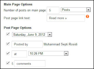 Configure Blog Posts Configure Blog Posts,blogger,blogspot