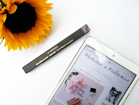 Sunflower, MAC Makeup and iPad Flat Lay