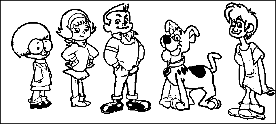 Cartoons Coloring Pages Scooby Doo Coloring Pages