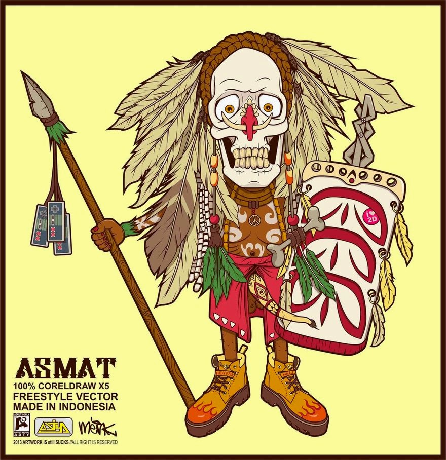 Gambar Anime Papua Indonesia | VIOTABI IMAGES