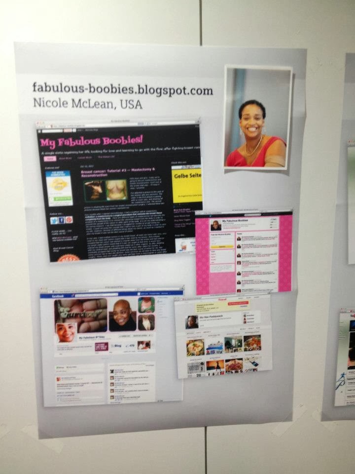 My Fabulous Boobies blog social media impact My Fabulous Boobies blog social media screenshots