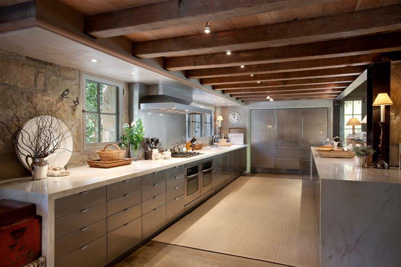 Unexpected Interiors John Saladino's Santa Barbara Villa