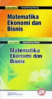 Download Buku Matematika Ekonomi Dan Bisnis Josep Bintang Kalangi