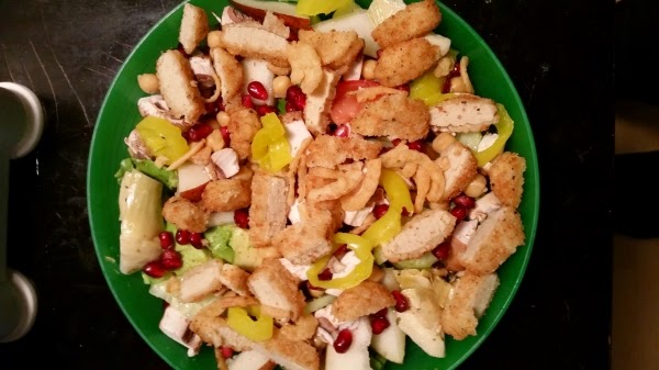 A Curated Life Food Tuesday Everything But The Kitchen Sink Salad