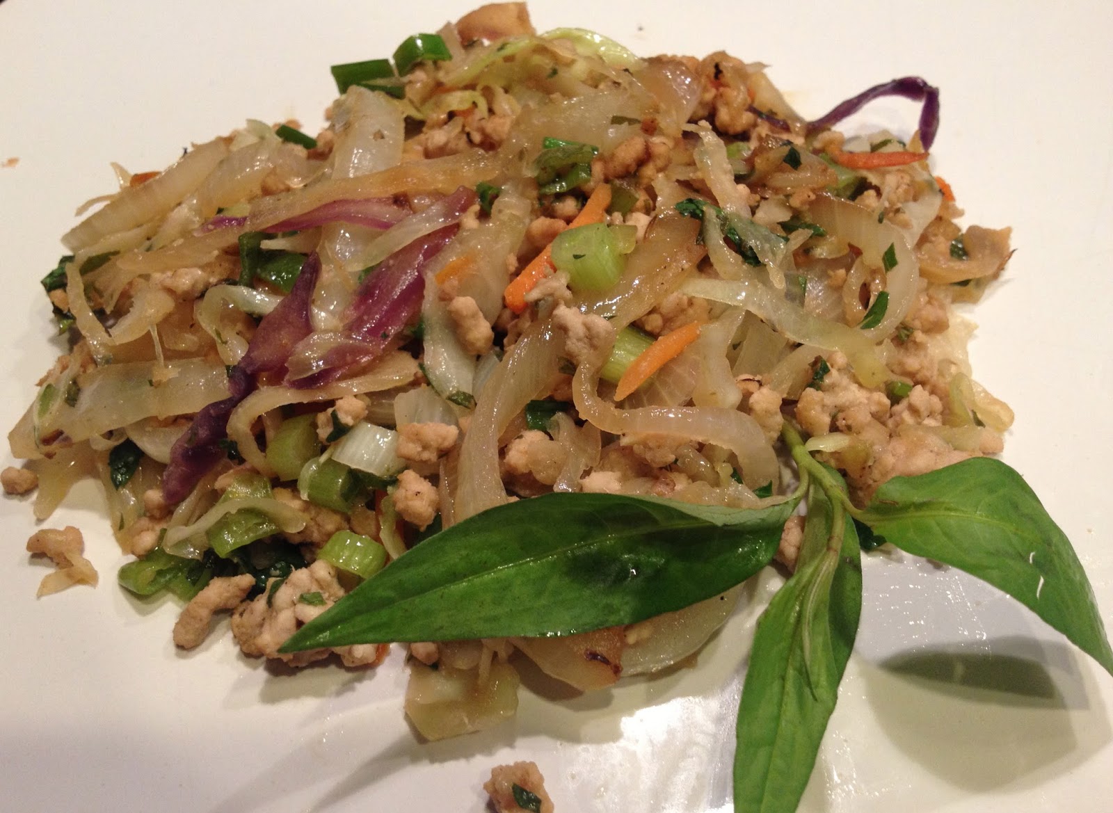 The Paleo Review Stir Fried Pork with Cabbage Noodles from Meatified