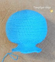 Как связать Печальку крючком