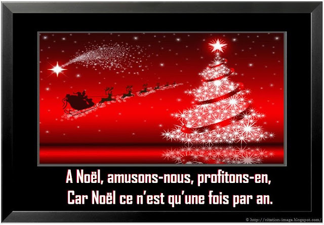 Citation joyeux noel en image