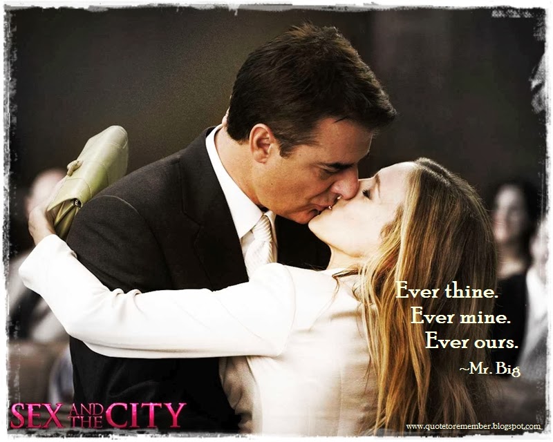 Sex and the city mr big quotes