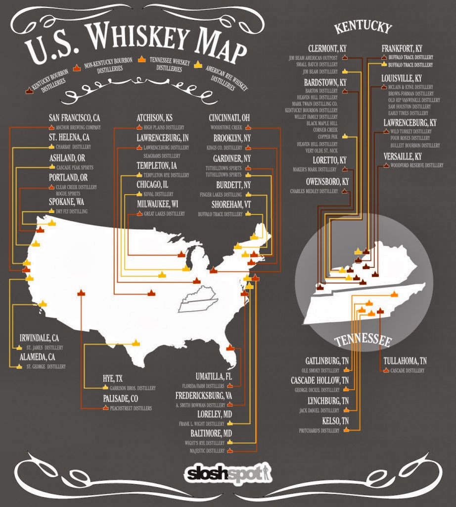 still not sure what liquid gold you ll be bringing on the 26th here is a map for all you bourbon sipping map loving conners out there still not sure what liquid gold you ll be bringing on the 26th here is a map for all you bourbon sipping map loving conners out there