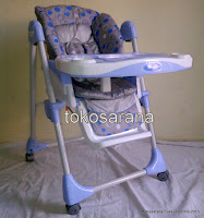 3 High Chair BabyDoes CH10 dengan Multi-position Recliner