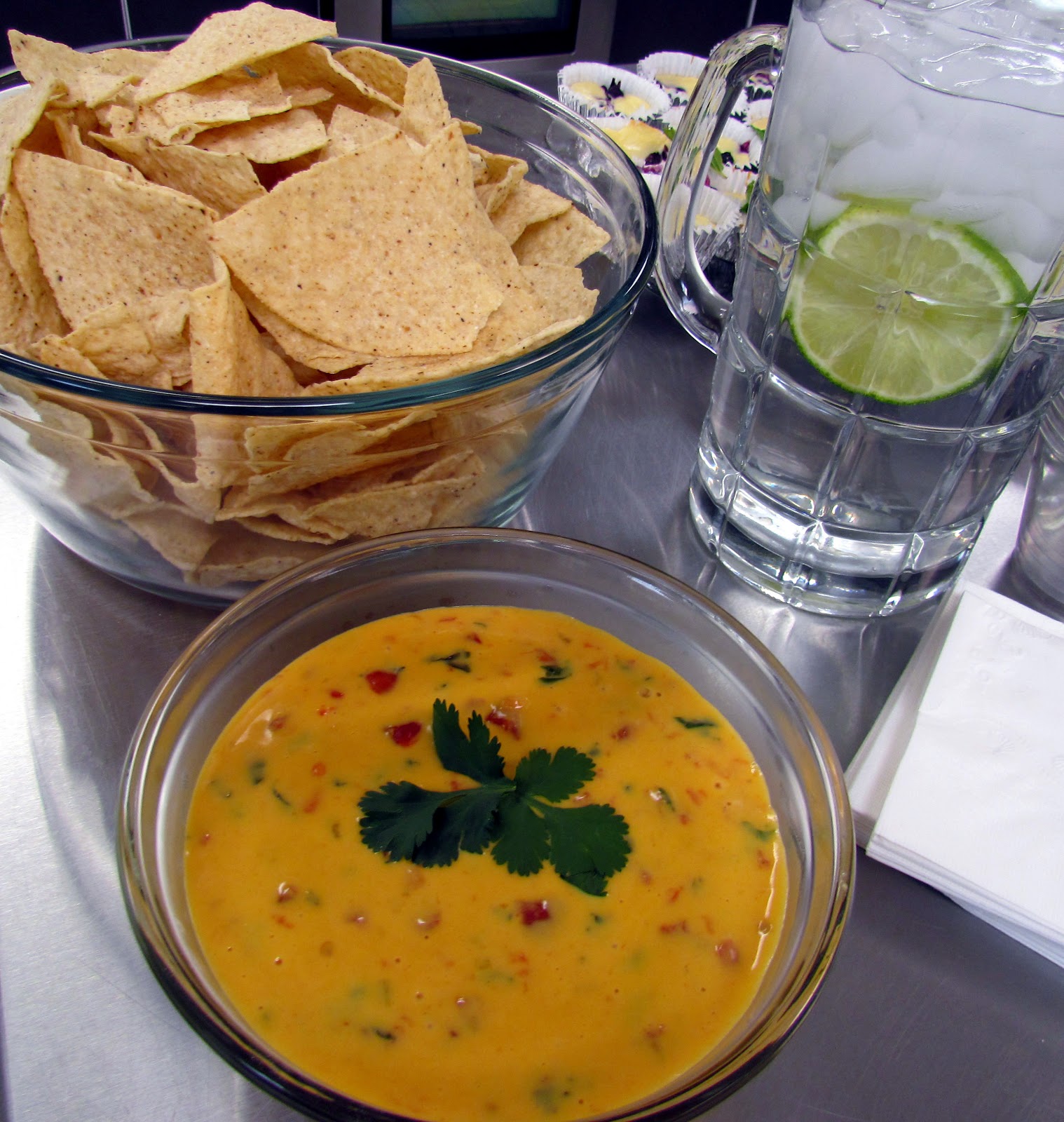 Queso Dip with Cilantro and Lime Whitehall Specialties