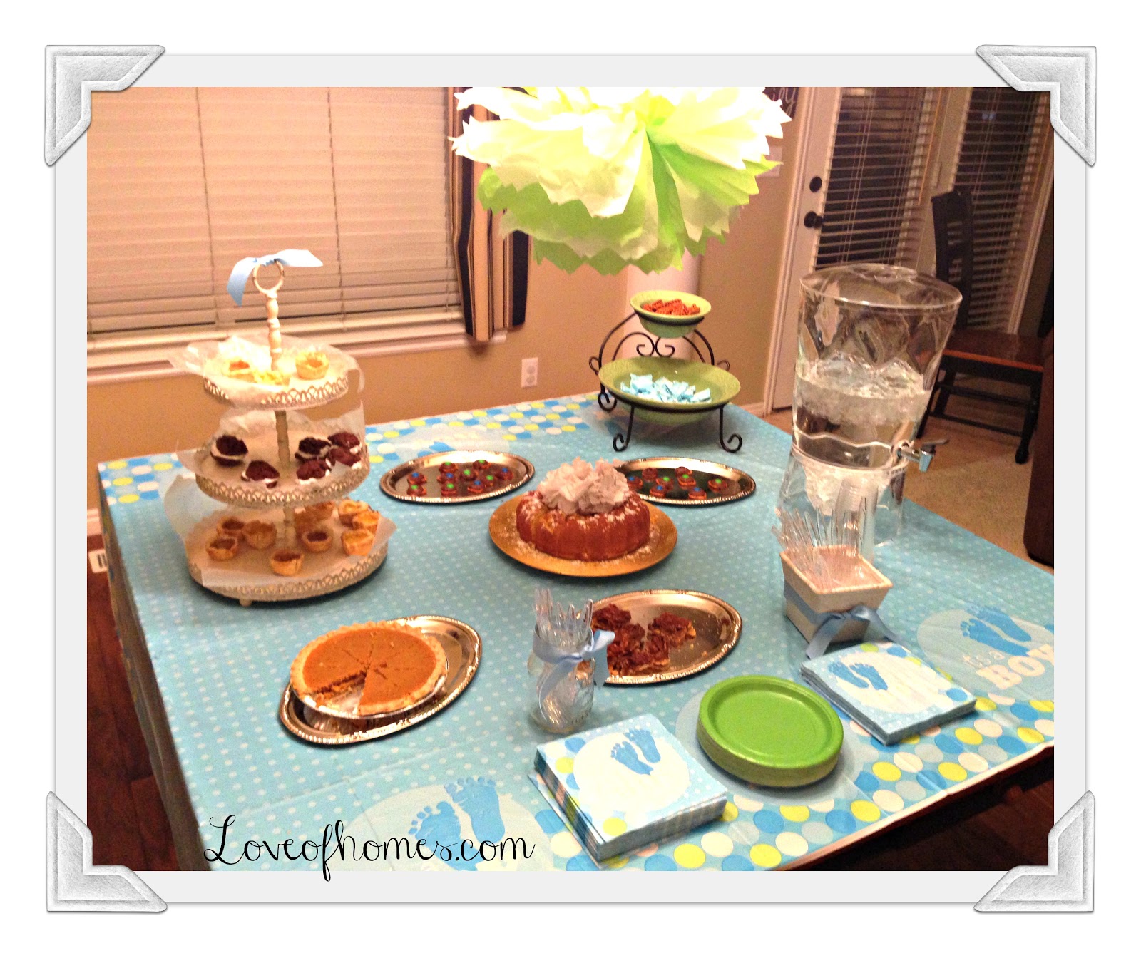 LOVE OF HOMES Baby Boy Shower