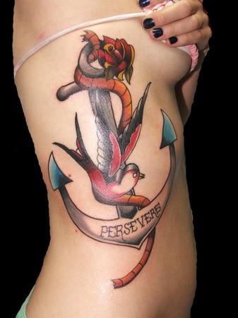 tattoos for women on ribs. Girls Tattoos on Side of Ribs for 2011,rib tattoos for girls.