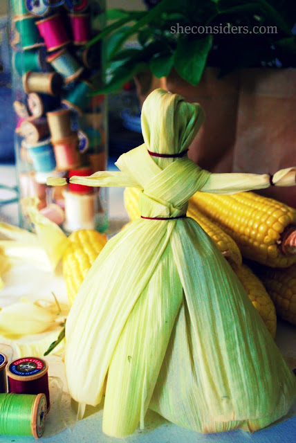 corn husk doll