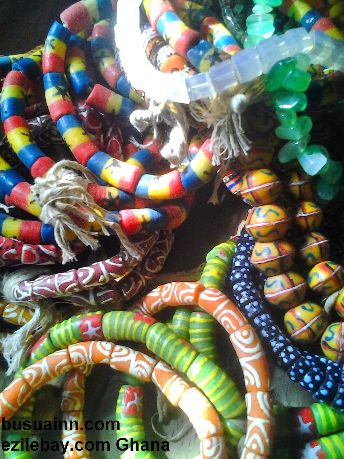 Pin by Eyram's Fashions/Bath & Body on Beads From Ghana Trade beads