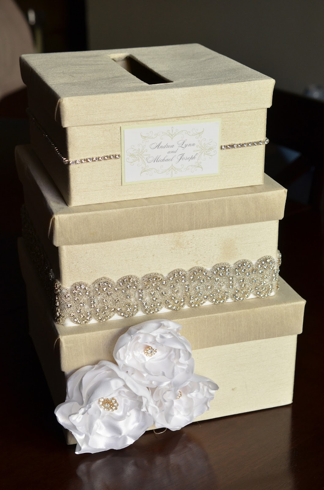 DIY Wedding Card Box Tutorial - Andrea Lynn HANDMADE